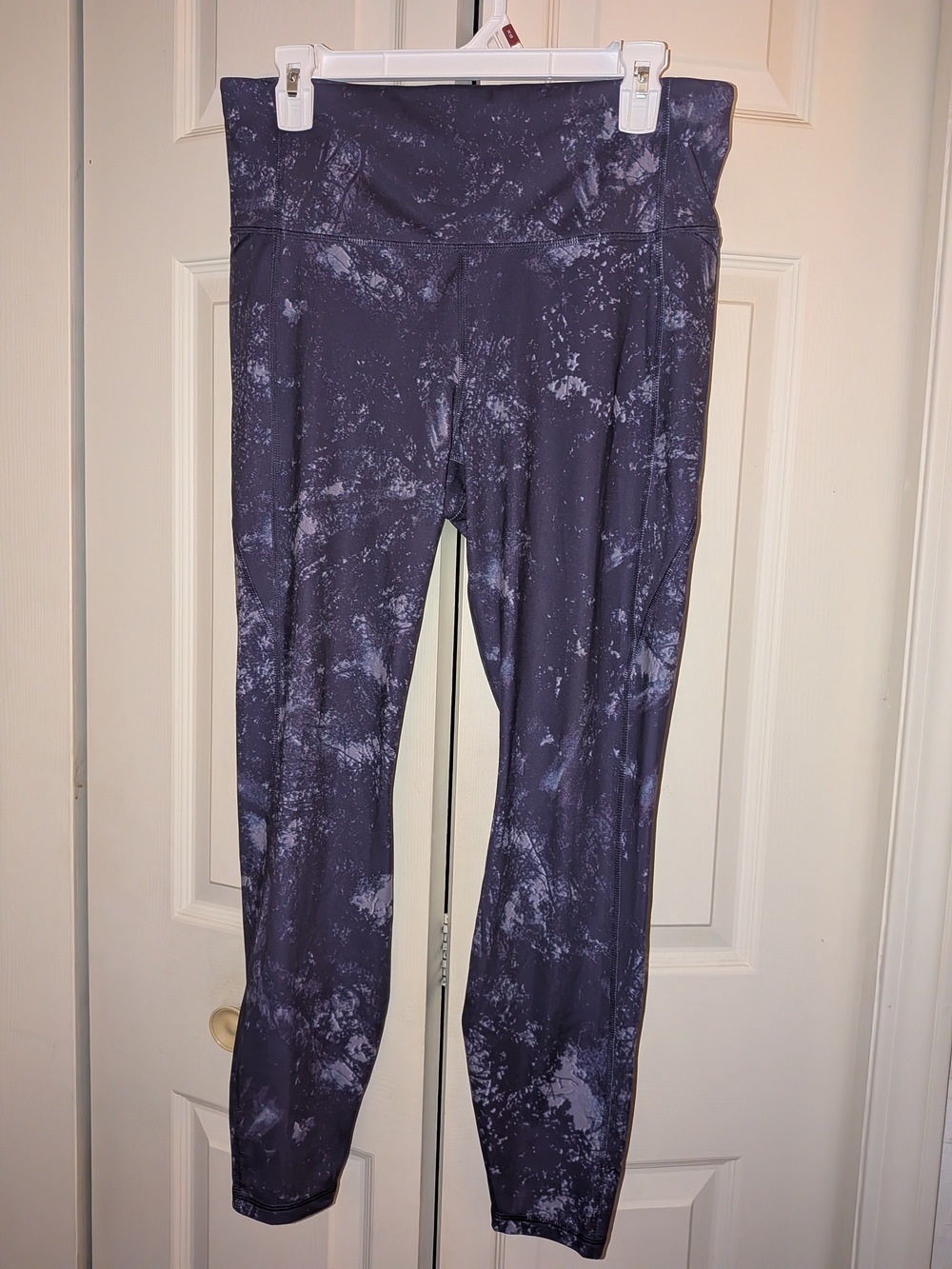 all in motion Purple Marble-Print Leggings